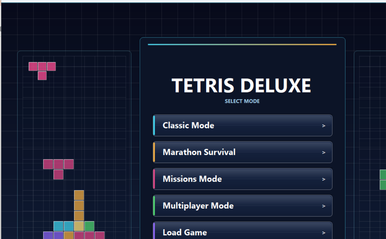 Main menu with Tactical Bot mode button